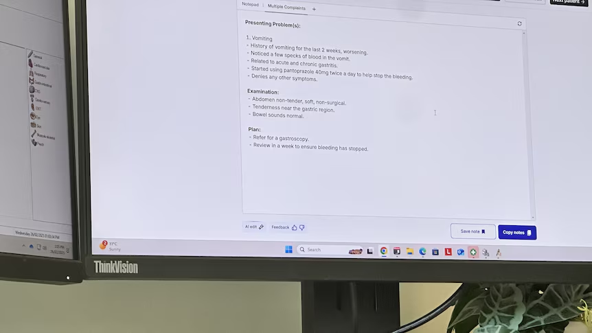 crawfordS_dark's tweet photo. AI scribes are easing doctors' workloads in Australia, but experts warn about risks like data breaches and errors. Balancing innovation with privacy is crucial for safer healthcare.   https://t.co/9qsORqy1dH https://t.co/Mf7tPJOcJF