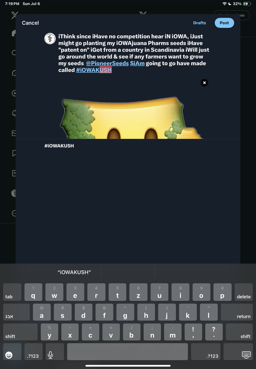 iOWAScreenPrint's tweet image. Well, if affiliate apparel is inside Iowa &amp;amp; @iOWAjuana  is outside of Iowa iMeme , that only makes sense iNeed to make some money. $iAM sure there&apos;s lots of people opposed to marijuana that would like a T-shirt to support their action of nothing they can do about iT!