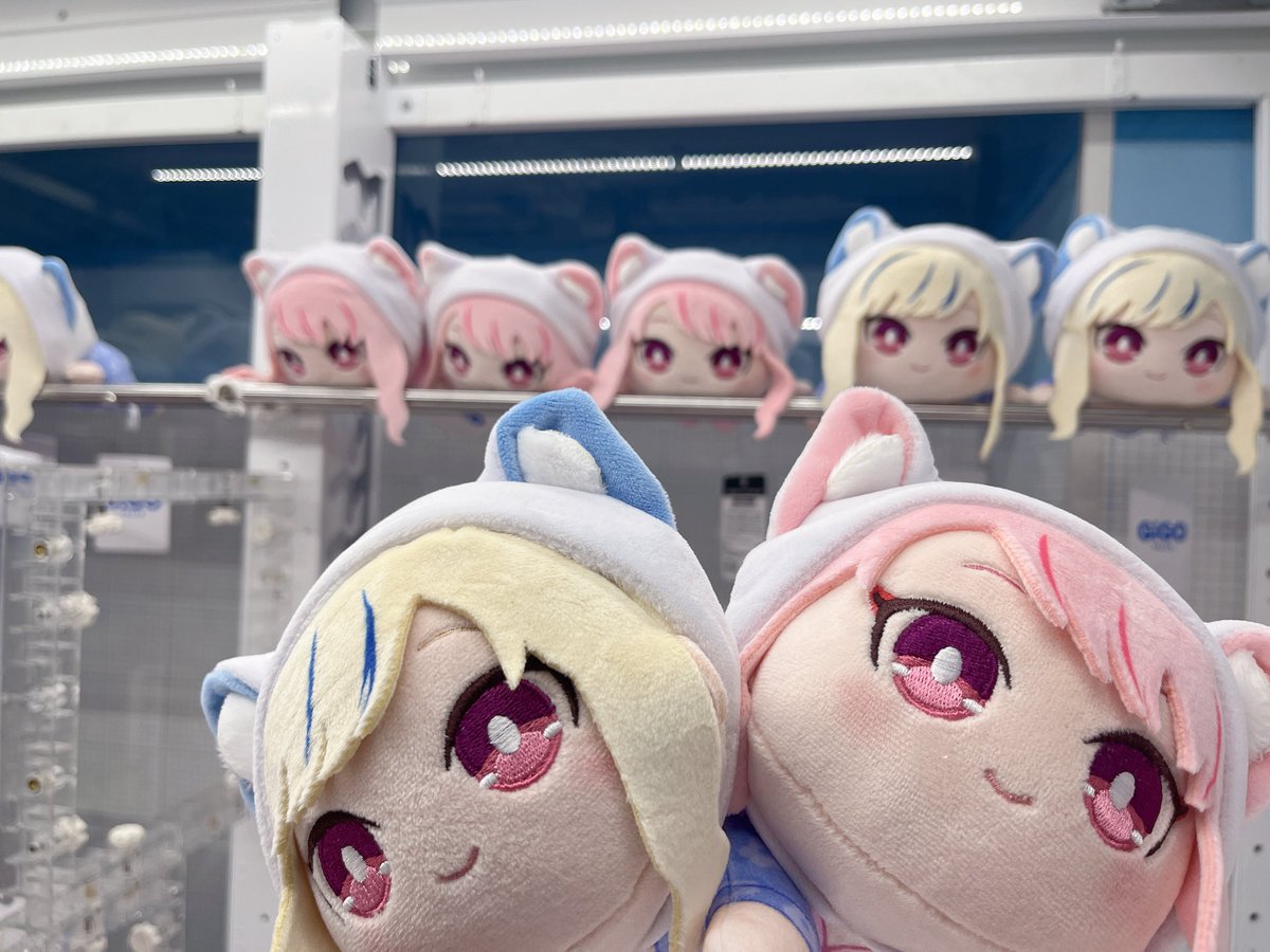 ?大人気景品再入荷?】 ー HIMEHINA ねそべりぬいぐるみ ー 本日より 