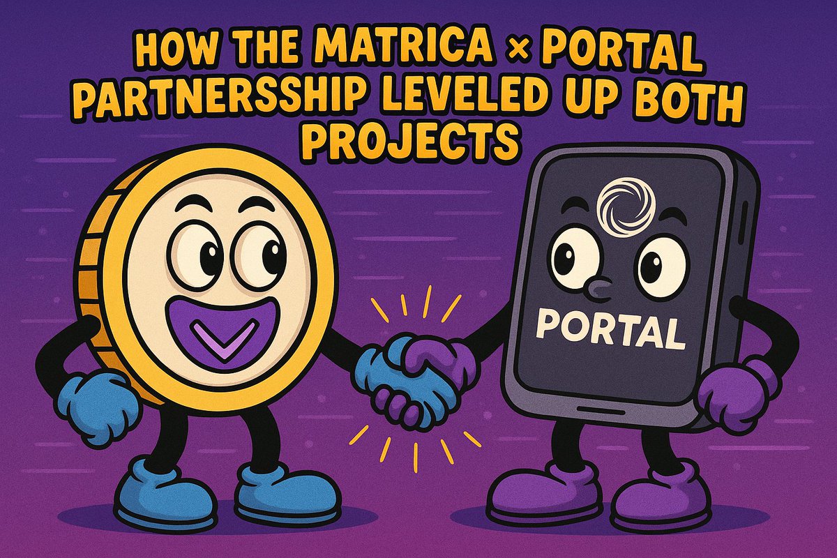 When <a href="/MatricaLabs/">Matrica 🔳</a> partnered with <a href="/PortaltoBitcoin/">Portal</a> it was an upgrade for both protocols.

Matrica came in with onchain badge verification + NFT identity infra, and left with its tech running one of the most active BTC-native quest systems in crypto.
1M+ users.
21k LiteNodes.
A