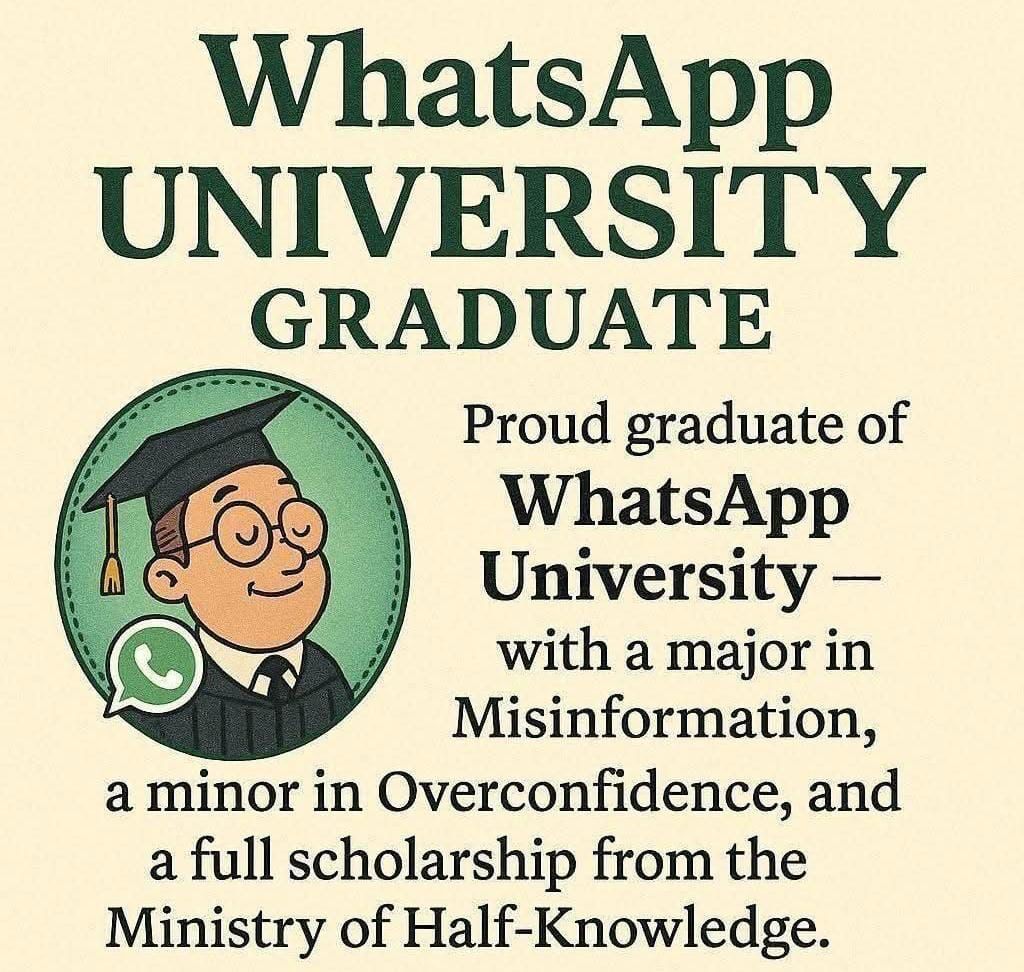 Loved this WhatsApp though 😄