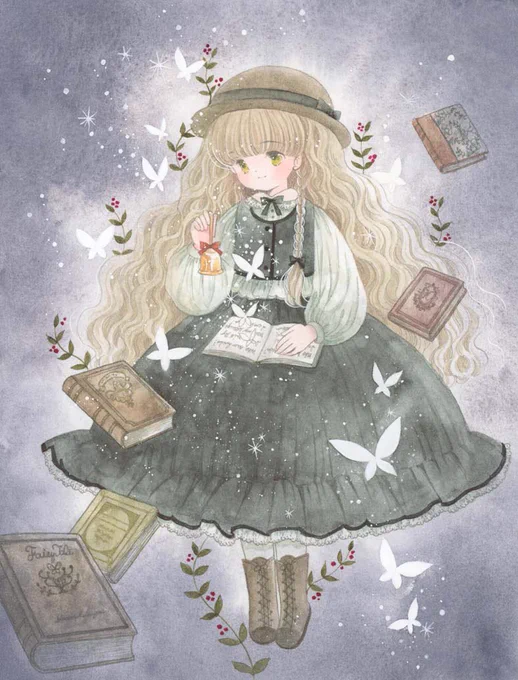 #無言で帽子をかぶったイラストを貼る見た人も貼る