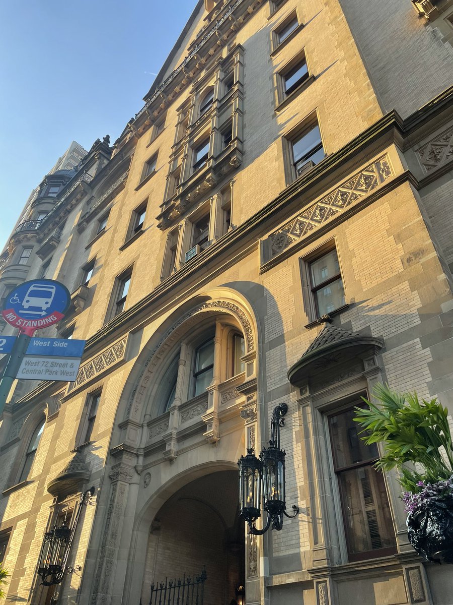 Had to show our son the Dakota today. It’s the building John Lennon lived in and was shot in front of by a disturbed fan.