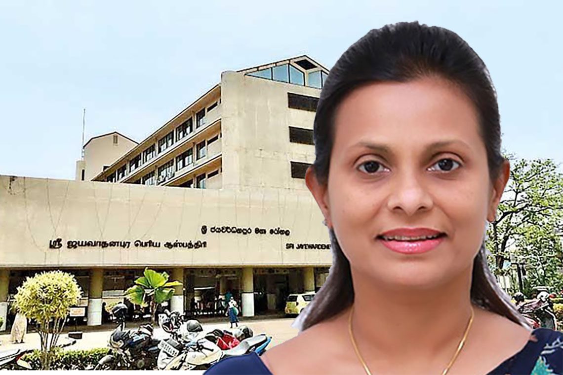 The daughter of Dr. Maheshi Wijeratne, who is currently in remand custody, has been arrested for threatening an officer of the Bribery Commission - Newsfirst reports