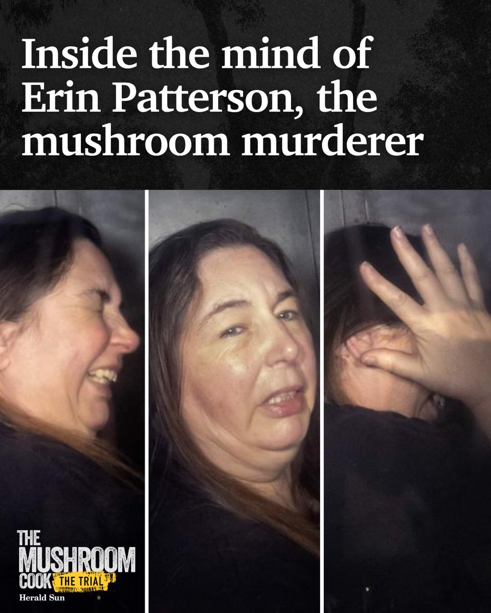 Erin Patterson is now a triple murderer. She armed herself by getting in her red MG to go to a wet footy ground and sniff out nature’s random offerings of doom. But what was her motive? FULL STORY &gt; bit.ly/4lLUP4d