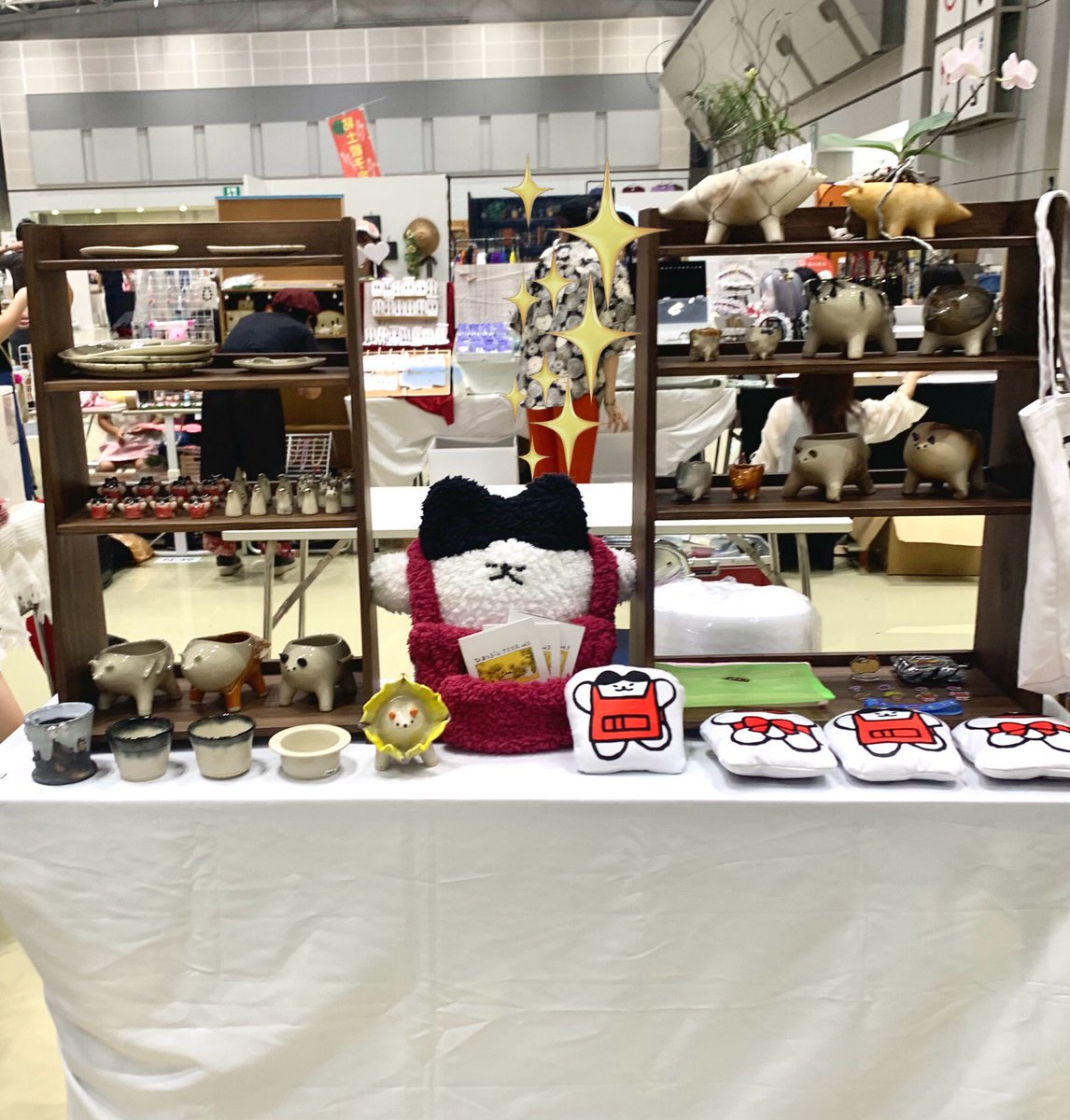 NhrTaniguchi's tweet photo. デザインフェスタvol.61
暑い中、ご来店頂き&amp;作品を購入して下さった方
本当にありがとうございました

自分も今回色んな方から話を聞けて
大満足の1日でした✨

新しく知って頂いた方も
これからもどうぞよろしくお願いいたします！

制作、頑張ります⚡️⚡️⚡️ https://t.co/Z2Ukql3ssx