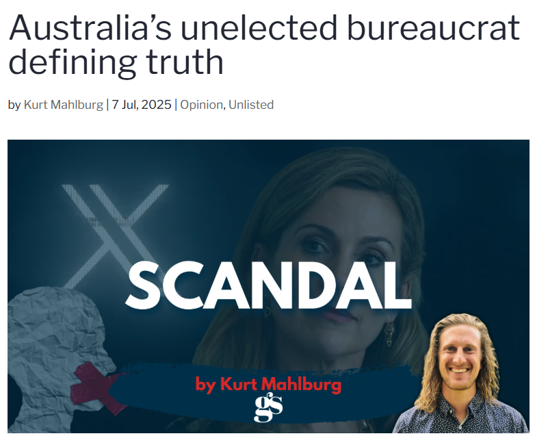🔥We can’t let unelected bureaucrats define what truth is or silence those who challenge them.

Article | GoodSauce.news/australias-une…