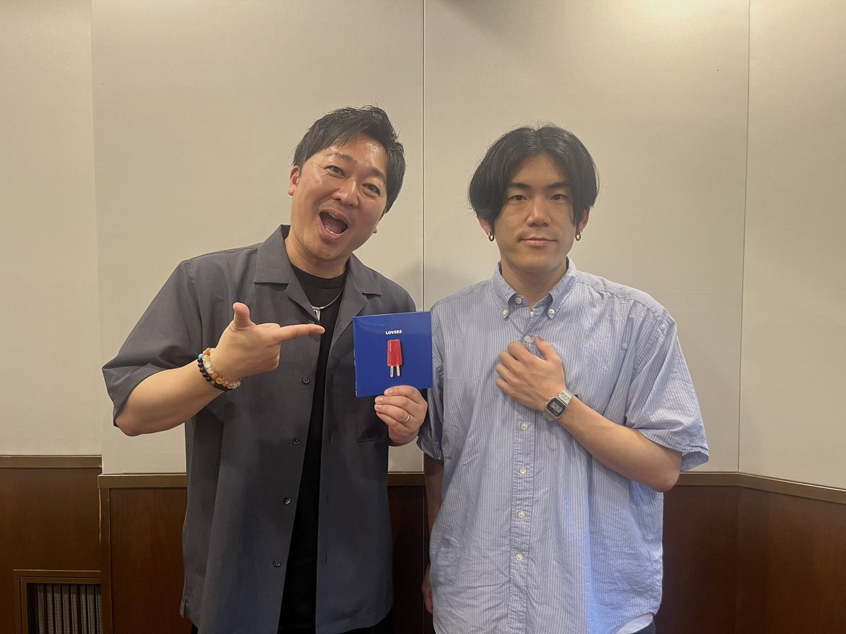 ＼⚡️📡ラジオ出演情報📡⚡️／

今夜！
Vo.平部が7月のマンスリーゲストとして
出演します！

⏰7/7(月)18:30〜
📻Date fm「MUSICおいおい！」

アルバム『LOVERS』を深掘りしていただいています✨
ぜひお聴きください♪

radiko▼
radiko.jp/r_seasons/1002…