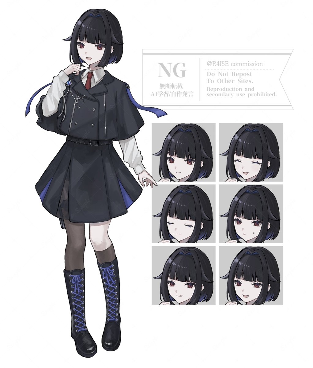 R4I5E's tweet image. 🖤#commission