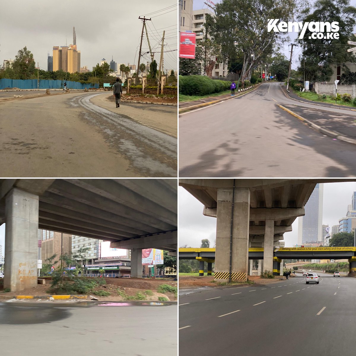 Streets in Nairobi clear ahead of the Sabasaba protests