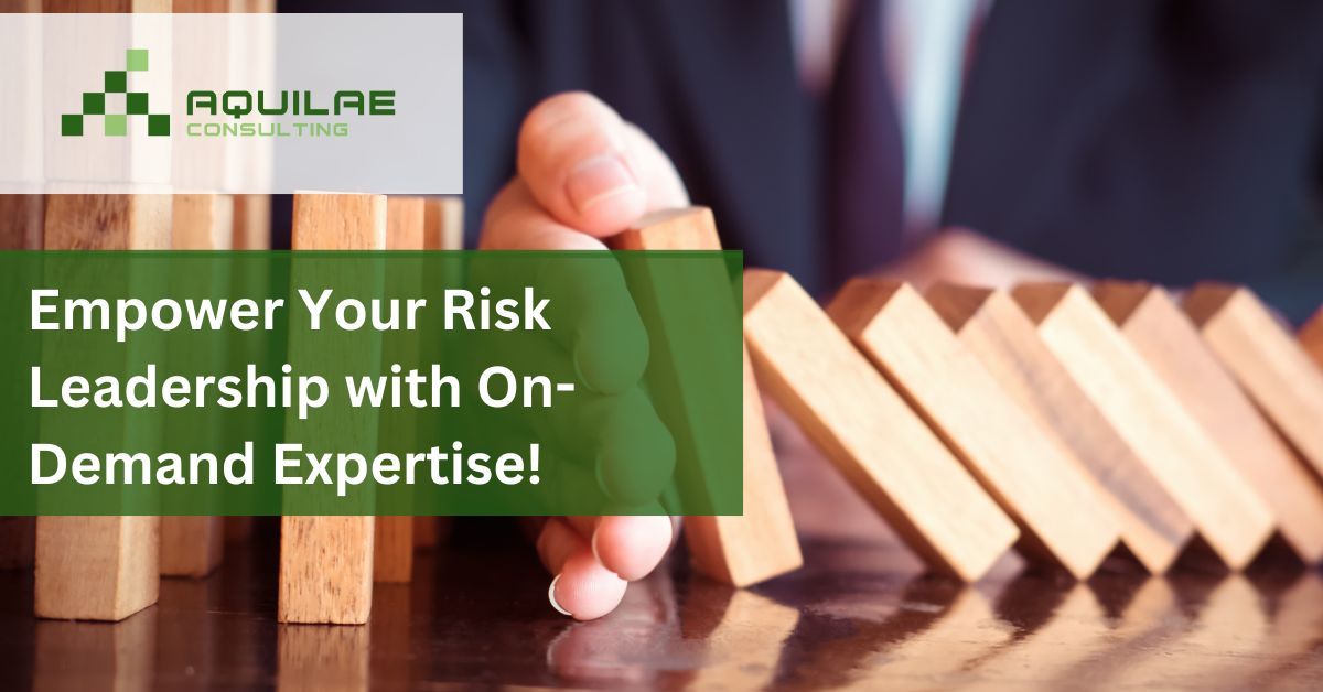 Empower your risk leadership with on-demand expertise.
Aquilae Consulting delivers CRO-level advisory through short-term secondments or project-based support.

✔ Strategic insight
✔ Flexible engagement
✔ Immediate gap coverage

📩 muhammad@aquilaeconsulting.com
#RiskLeadership