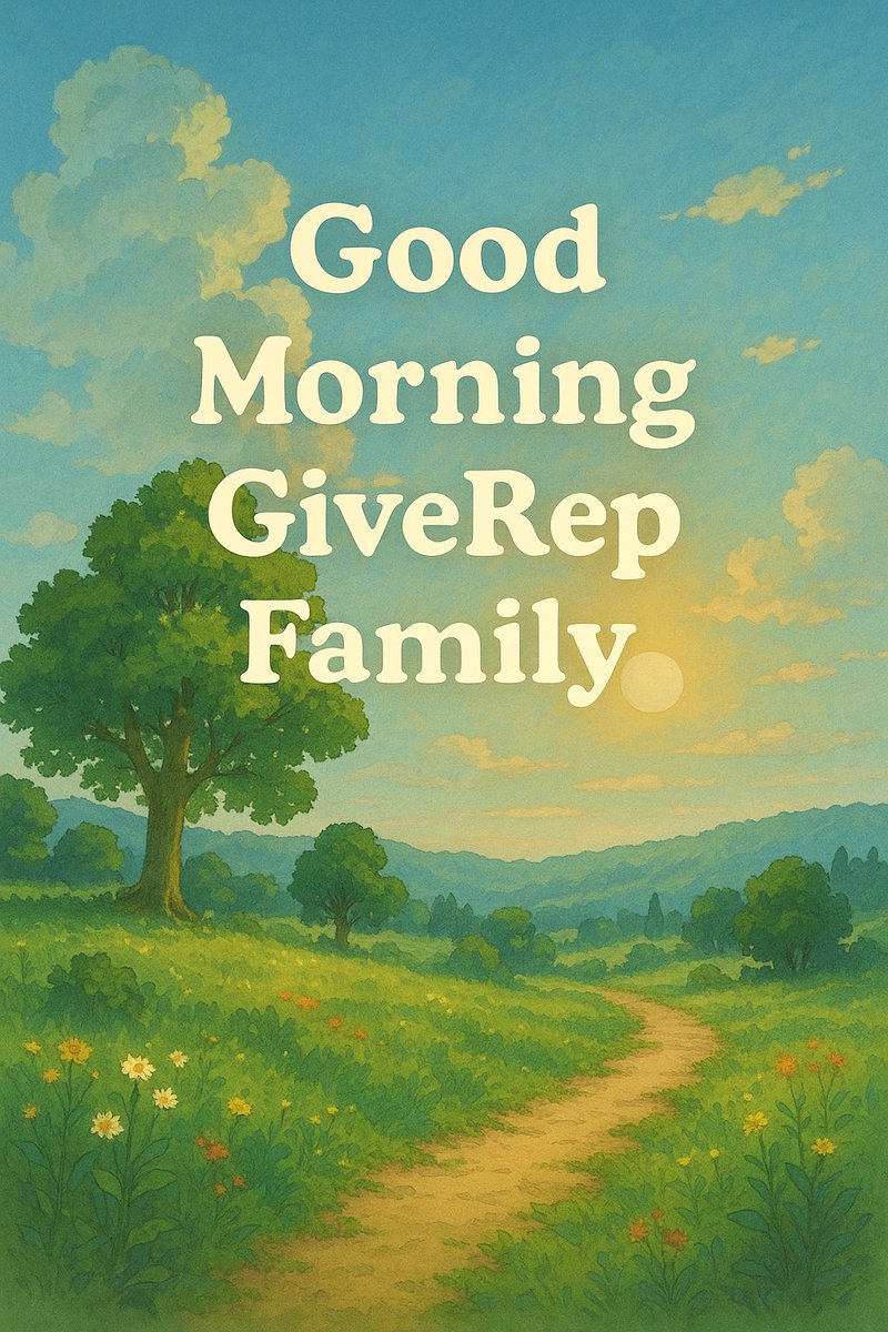 Good morning to all

Keep grinding and earning $REP

Like = 1 $REP
RT = 1 $REP
Comment = 1 $REP
<a href="/GiveRep/">GiveRep</a> <a href="/ATTNtoken/">Attention 👁️</a>