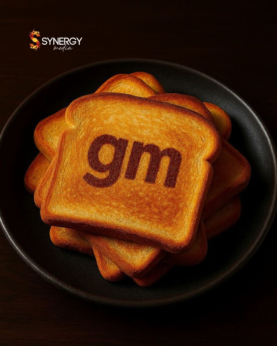 GM

Stay toasted not burnt 😁