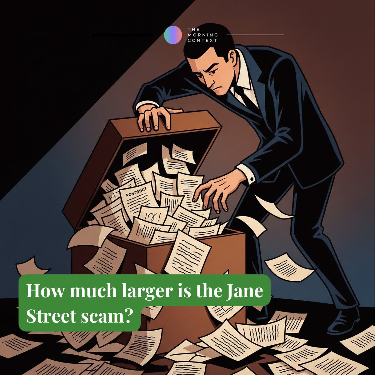 The Morning Context (@morningcontext) on Twitter photo Jane Street's alleged manipulation should not overshadow the fact that there is a lot more to the affair. Besides the US trading firm, NSE also needs to answer questions. Retail traders can now finally see how they were alle...
<a href="/ujval_nanavati/">Ujval Nanavati</a> <a href="/imFmoharkan/">Furquan Moharkan</a> themorningcontext.com/business/after… Jane Street's alleged manipulation should not overshadow the fact that there is a lot more to the affair. Besides the US trading firm, NSE also needs to answer questions. Retail traders can now finally see how they were alle...
<a href="/ujval_nanavati/">Ujval Nanavati</a> <a href="/imFmoharkan/">Furquan Moharkan</a> themorningcontext.com/business/after…