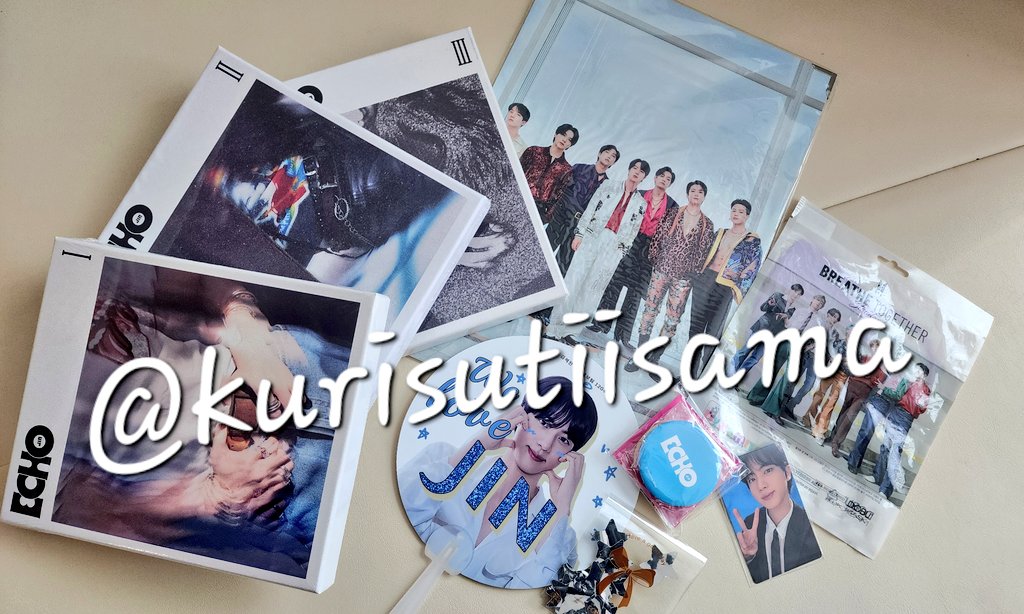 kurisutiisama's tweet image. 💜 WW Jin ECHO Album GA💜
。 Echo set (Albums I, II, III)
。Echo Weverse POBs
。Merch Box 8 Premium Photo
。Jin Run Goyang Confetti
。Jin Run Goyang Uchiwa
。BTS purple mask 

💜, RT, Follow! Ends: 31st July!
Check T&amp;amp;C below!