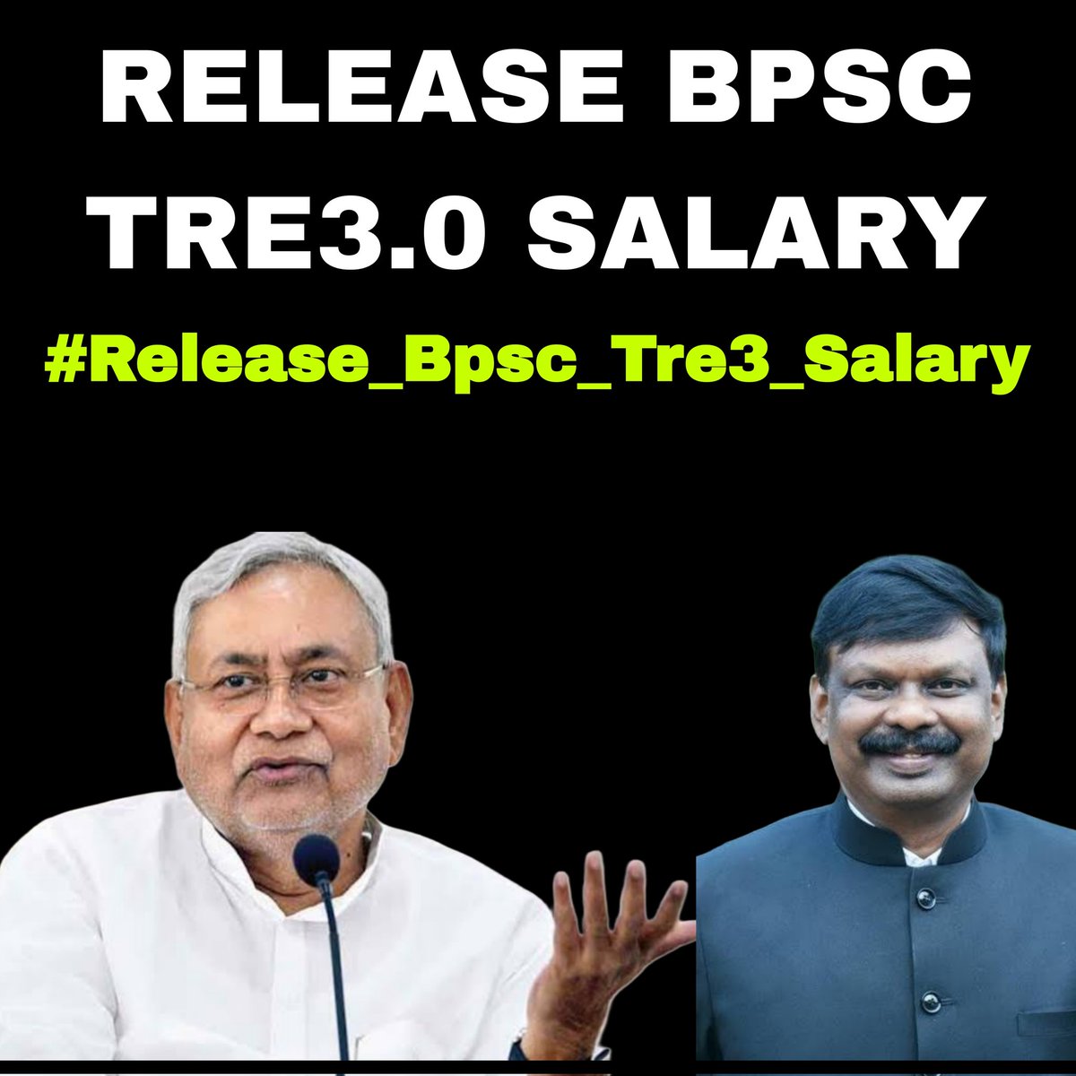 Chetan Kr Raj (@chetankrraj) on Twitter photo BPSC TRE3.0 शिक्षकों के वेतन सम्बन्धी बाधाओं को तत्काल दूर किया जाय, पहले से ही परेशान है, विभाग के धीमी व्यवस्था से
<a href="/BiharEducation_/">Education Department, Bihar</a>
<a href="/RajnishJhakumar/">Rajnish Kumar</a>
15 मई को JOIN किए थे, अभी तक PRAN नंबर नहीं मिला
क्या वेतन दिया जाएगा और कब ?
<a href="/News18Bihar/">News18 Bihar</a> <a href="/sidarths/">SIDDHARTH IAS</a> BPSC TRE3.0 शिक्षकों के वेतन सम्बन्धी बाधाओं को तत्काल दूर किया जाय, पहले से ही परेशान है, विभाग के धीमी व्यवस्था से
<a href="/BiharEducation_/">Education Department, Bihar</a>
<a href="/RajnishJhakumar/">Rajnish Kumar</a>
15 मई को JOIN किए थे, अभी तक PRAN नंबर नहीं मिला
क्या वेतन दिया जाएगा और कब ?
<a href="/News18Bihar/">News18 Bihar</a> <a href="/sidarths/">SIDDHARTH IAS</a>