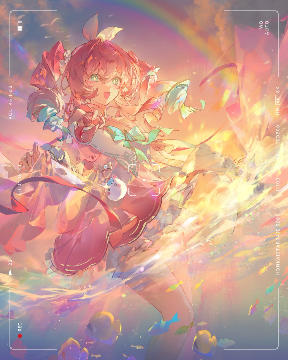 🌈🐠🐟🐡🌈
#HonkaiStarRail #Hyacine