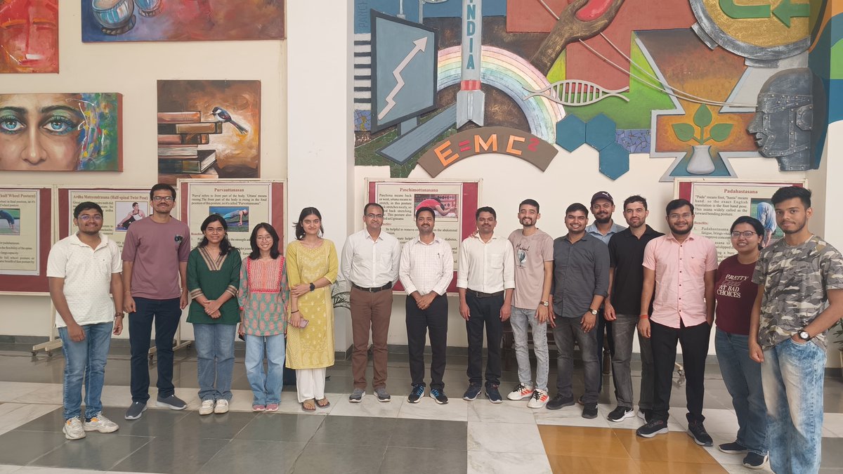 ASLab_iiserb's tweet image. Congratulations to Dr. Rupesh Kavthekar for successfully defending his PhD viva voce! Wishing you all the very best for future endeavors. Thanks to all the committee members and Prof. Suman Kalyan Samanta for being the external examiner.