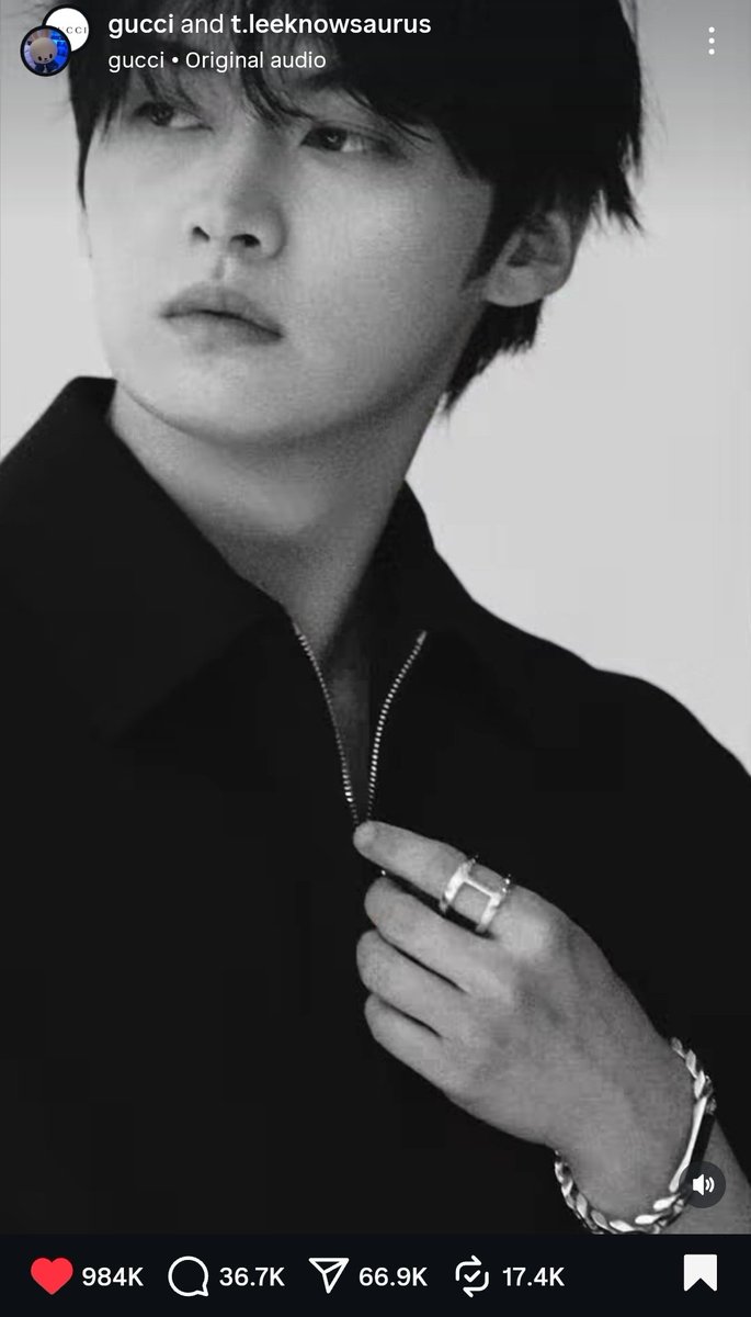 🐍 GUCCI GAME TIME 🐍

🎯 We’re just 15K away from our goal and Lee Know’s reel on Gucci’s official Instagram is about to reach 10M views, making it one of the most viewed on their channel.

Here’s how we keep the momentum going ⬇️

📌 Reply to this post with the link to the reel