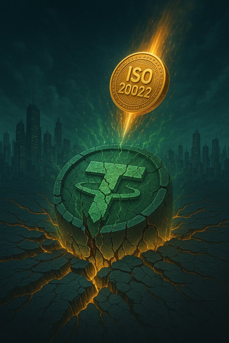 FivewithaG's tweet photo. The cracks will show and most things will break…
But what comes after will shock the world.
#XRP #ISO20022 #CryptoReset #TetherCollapse https://t.co/VMhBJio6J0