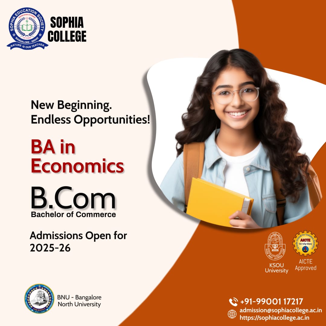 Sophia Degree College tweet media