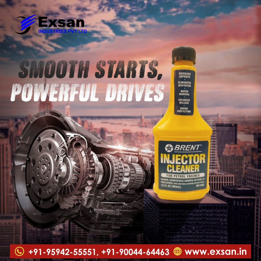 Clogged injectors? Get instant power back with Exsan Injector Cleaner.
Cleans fuel lines, restores spray, boosts mileage &amp; cuts emissions — all in one tank.
⚡ Feel the difference in performance.
🔗 EXSAN.IN | 📞 +91 95942 55551 
🔗 bit.ly/3TgxmM1