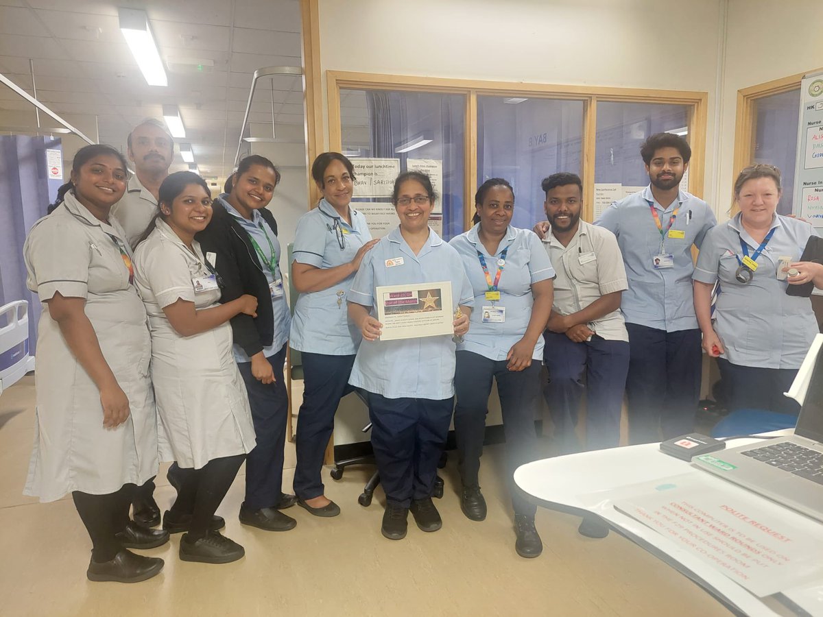 GhWard29's tweet photo. Star of the month for June is the lovely Daisy 
Daisy is the mamma of the team and keeps us all in check https://t.co/Y8PMavPmxe