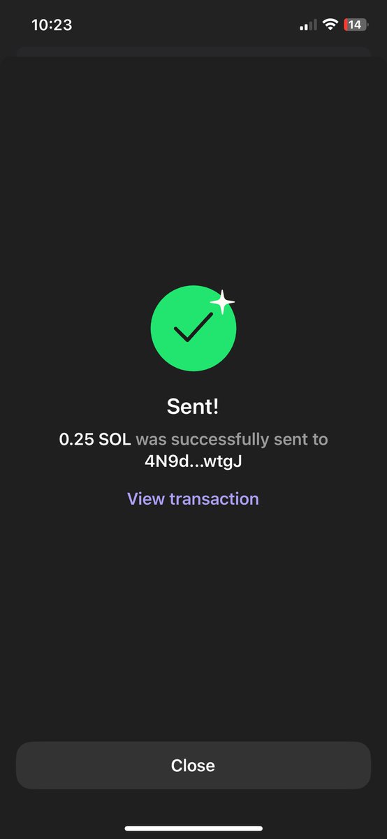 sent 

will do this again 🤞🏽

stay active turn notis on 🛎️