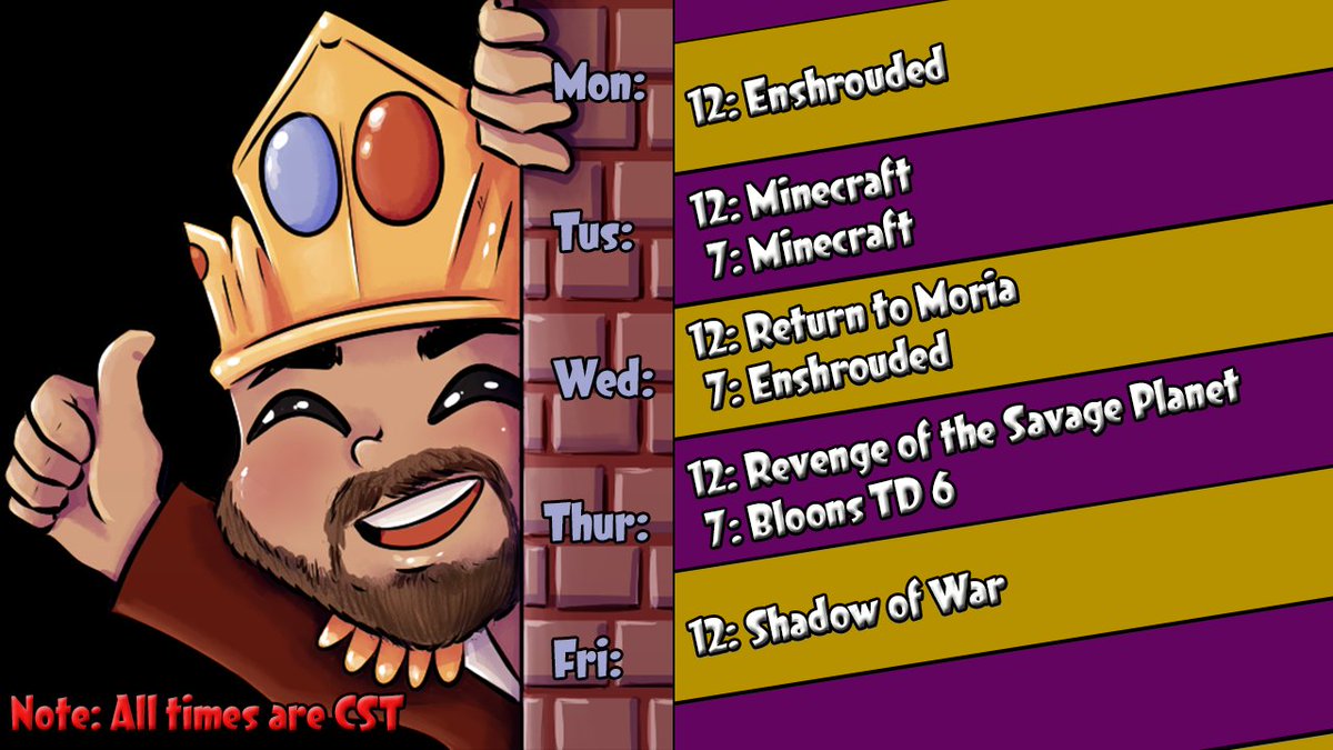 KingRayRay_Ray's tweet image. This week over on @Twitch 

twitch.tv/kingrayray_ray
#smallstreamers #TheShowStreamTeam #KingRayRay_Ray
#twitch