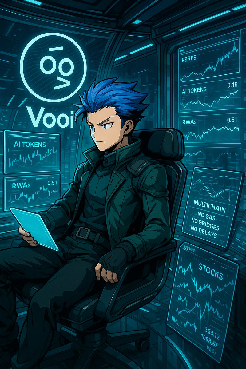 Imagine launching V2 and immediately frying the market.

That’s what <a href="/vooi_io/">vooi</a> just did.

While most DEXs are still figuring out how to spell “cross-chain,” #VOOIV2:

&gt;onboarded 30,000+ traders in 5 days
&gt;casually claimed 1% market mindshare
&gt;shot up the leaderboard on <a href="/KaitoAI/">Kaito AI 🌊</a>