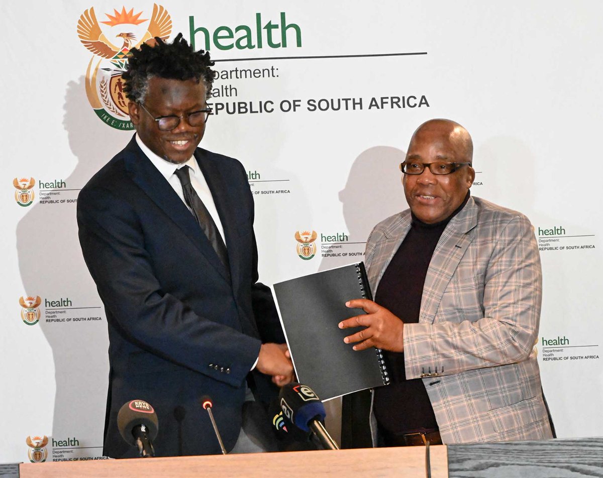 Minister of Health, Dr. Aaron Motsoaledi, today, received the Section 59 Investigation Report on Allegations of Discrimination Against Black Health Care Providers during a media briefing held at the Council for Medical Schemes in Centurion.

Link  health.gov.za/strategic-docu…