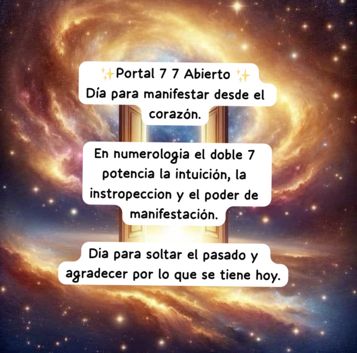 ClaudiaTarot7's tweet image. Feliz dia ✨🧘🏻‍♀️🫠 
#portal77