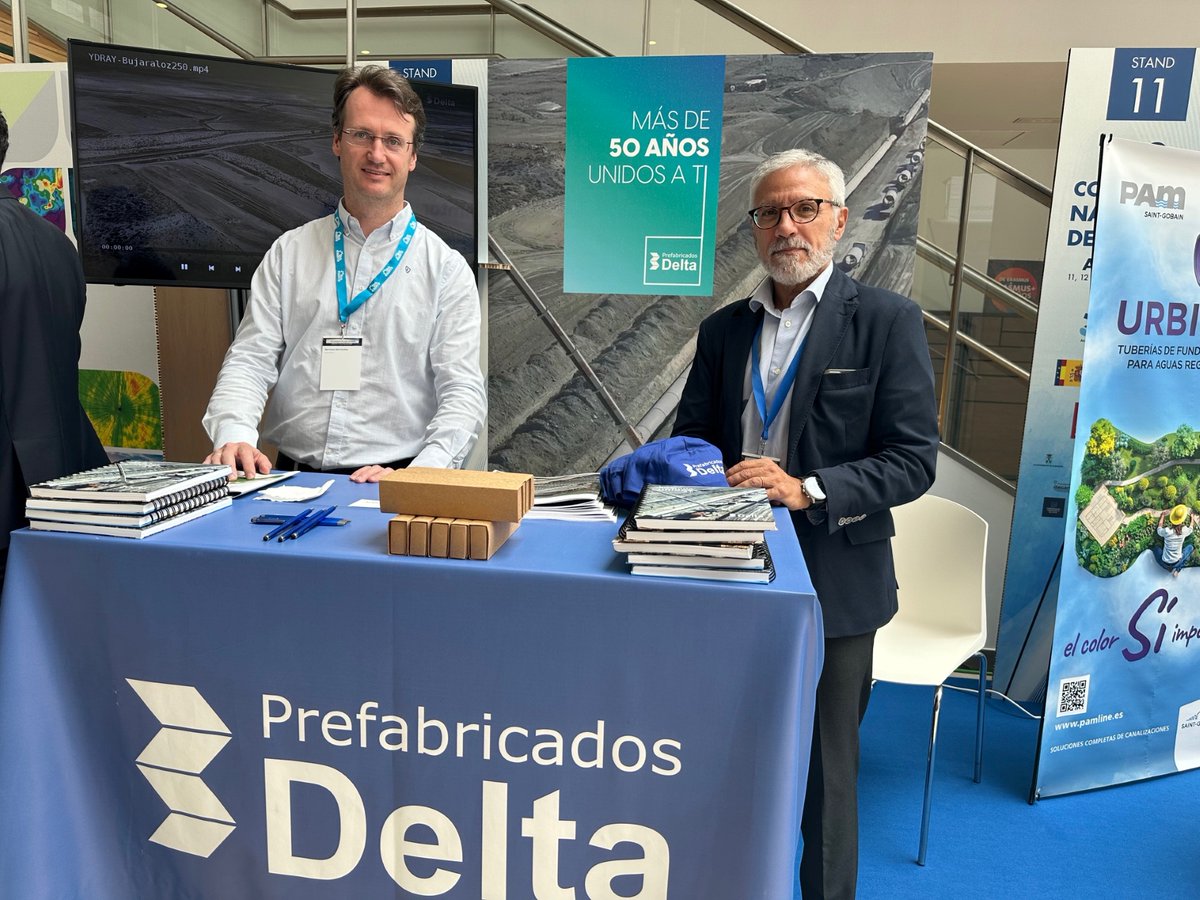 Prefabricados Delta participó en la 40° Congreso nacional de riegos organizado por @AERYD #prefabricados #hormigón #delta #españa #prefabricados #hormigón #delta #españa #regadio #agricultura