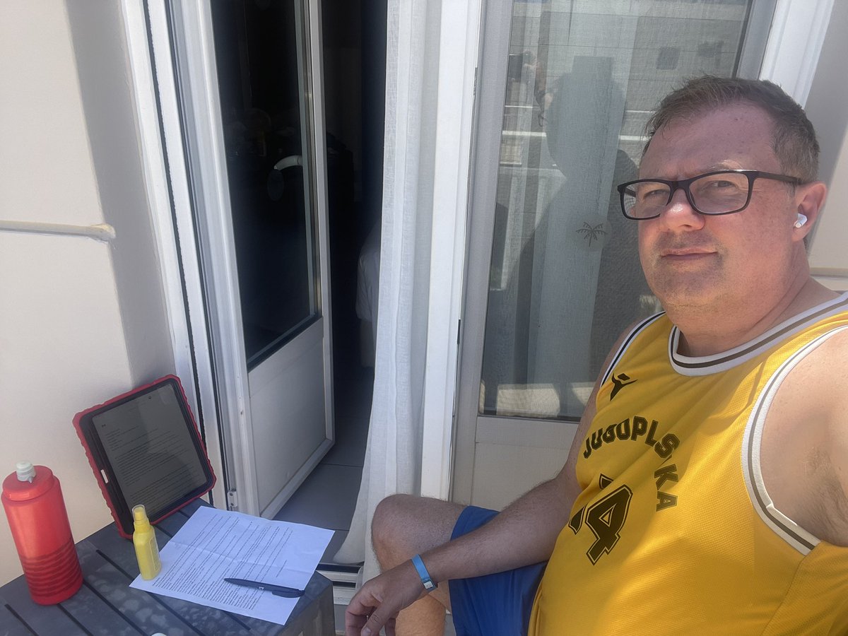 Hopping on <a href="/BBCRadio4/">BBC Radio 4</a> for You and Yours today around 1230 to talk about the costs in play for grassroots sport from research conducted by <a href="/sported_UK/">Sported</a> 

Broadcasting live from my high tech studio on my hotel balcony