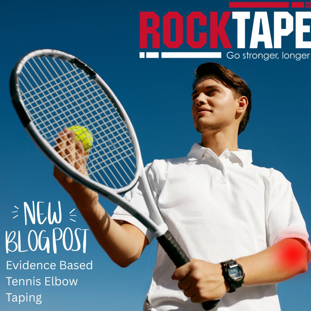 Struggling with #TennisElbow? 

Research shows #KinesioTape can be a game-changer for #LateralEpicondylitis Read more on our Website Blog 
A meta-analysis in the International Journal of Surgery reveals KT significantly reduces pain, boosts grip strength, and improves overall..