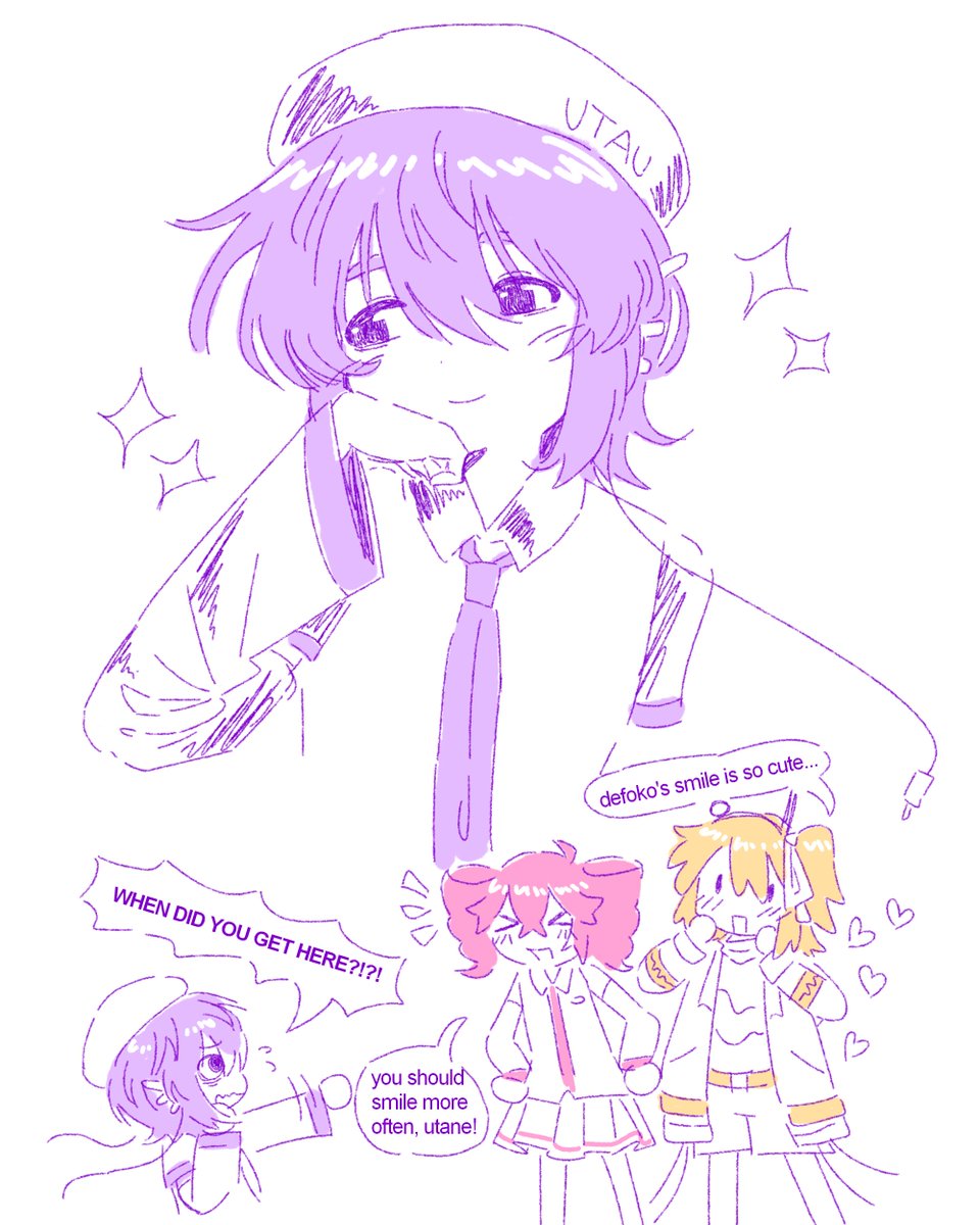 i want defoko to be happy today...