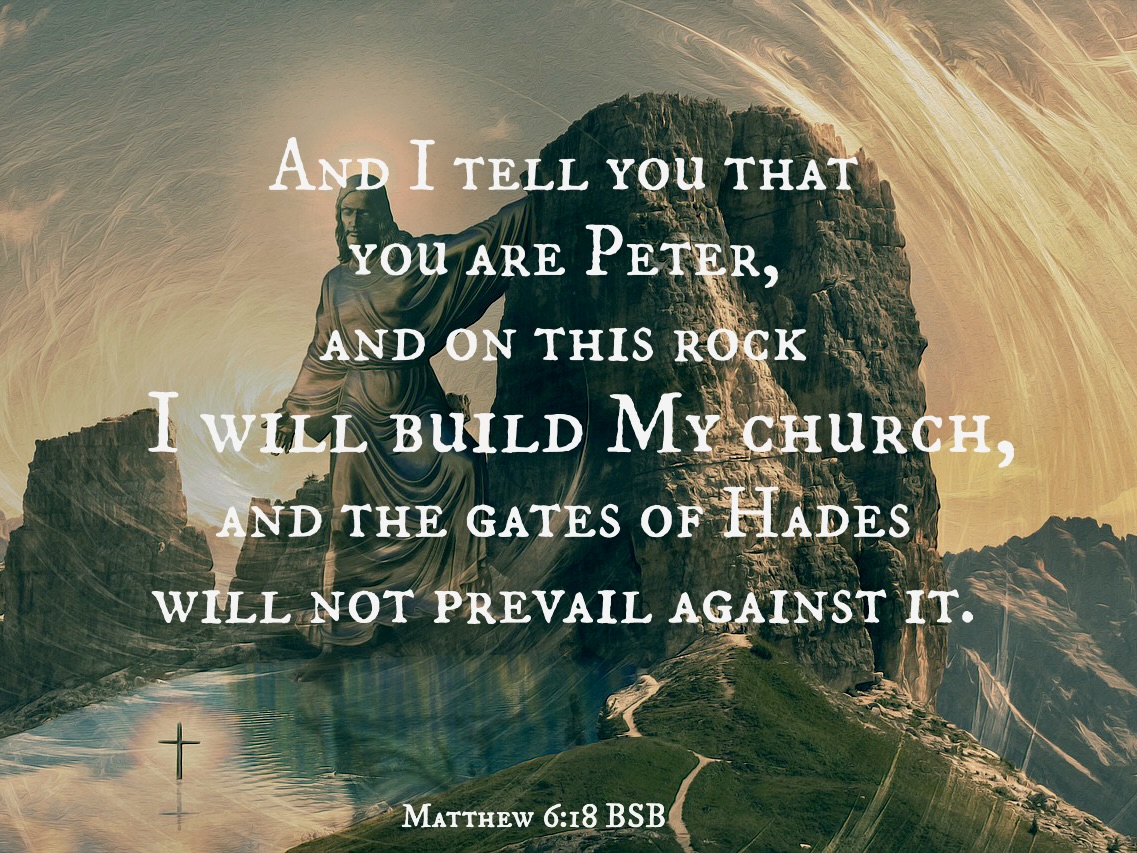 NicoleJEddyBlog's tweet image. “What about you?” Jesus asked. “Who do you say I am?” Simon Peter answered, “You are the Christ, the Son of the living God.” Jesus replied, “Blessed are you, Simon son of Jonah! For this was not revealed to you by flesh and blood, but by My Father in heaven. (Matt 16:15-17 BSB)