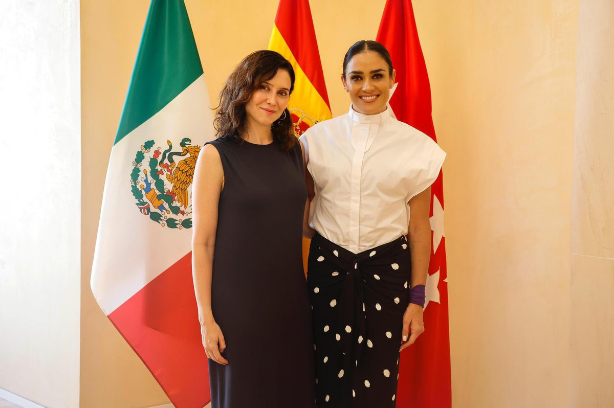Mucha izquierda española se extraña-queja de que haya tantos mejicanos en Madrid, en su casa, últimamente.

Cuando se acaba con la independencia y la seguridad jurídica, cae todo.

Afortunadamente, en Méjico hay políticas como <a href="/AlessandraRdlv/">Alessandra Rojo de la Vega</a>, que entregan su vida por mejorar la