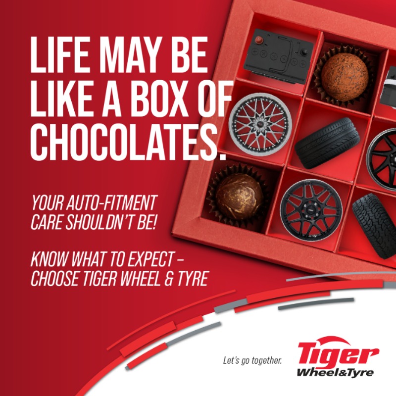 Sweet rides deserve sweet rewards 🍫
Happy World Chocolate Day from the team that keeps your ride running smoothly – and your cravings satisfied!

#WorldChocolateDay #SweetRides #TigerWheelnTyre #LetsGoTogether