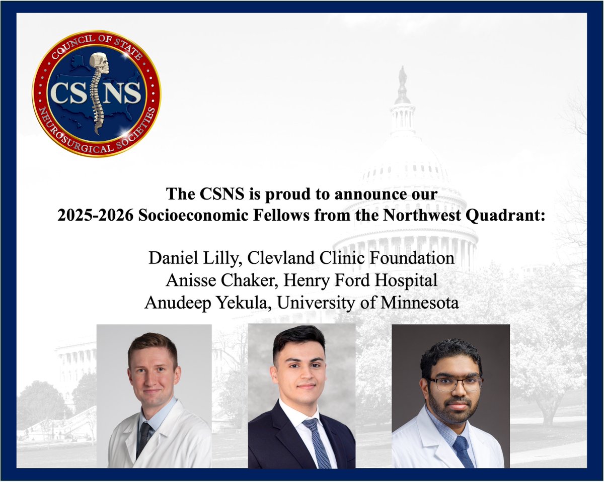 Congratulations to the new Socioeconomic Fellows from the NW Quadrant!