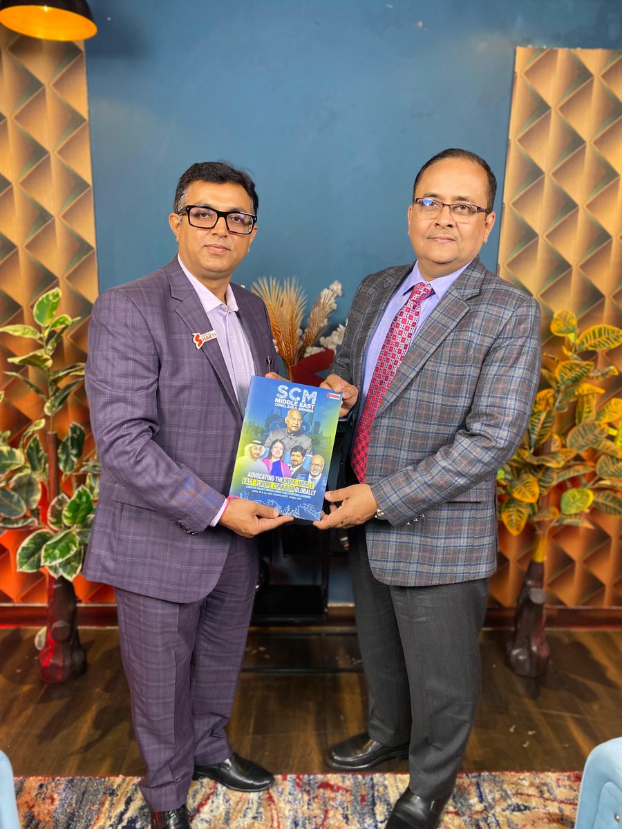 Logisticshakti's tweet image. Honoured to felicitate Mr. Jayant Krishna, Former CEO of @NSDCIndia , at the SCM Middle East Conclave &amp;amp; Awards 2025 for his visionary leadership in workforce development and skilling.

#SCMConclave #SCMAwards #LogisticsShakti #SkillDevelopment @JayantKrishnaIN