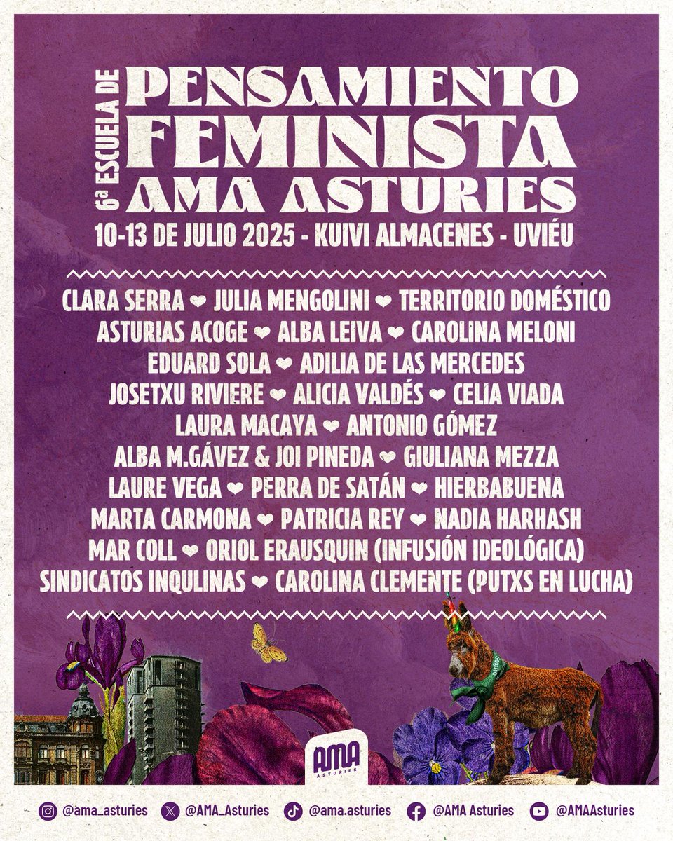 Este fin de semana estaremos en Asturies, hablando de trabajo sexual y antipunitivismo, en la escuela de pensamiento feminista AMA Asturies