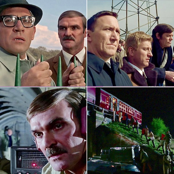 ROBBERY 1967
Stanley Baker  Joanna Pettet
James Booth  Frank Finlay
Barry Foster  George Sewell
William Marlowe  Glynn Edwards
#PeterYates
