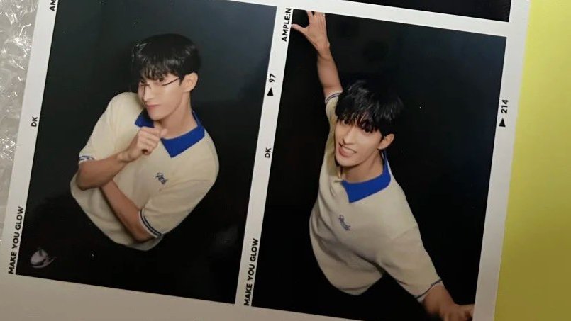 DOKYEOM'S AMPLE:N PHOTOBOOTH?? THE TONGUE AND THE GLASSES ONES 😭