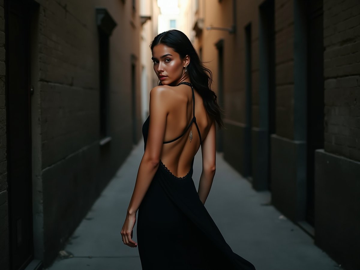 Si le #Scorpion était une tenue d’été féminine, ce serait une robe noire légère avec dos nu, mystérieuse et captivante même sous 30 degrés.