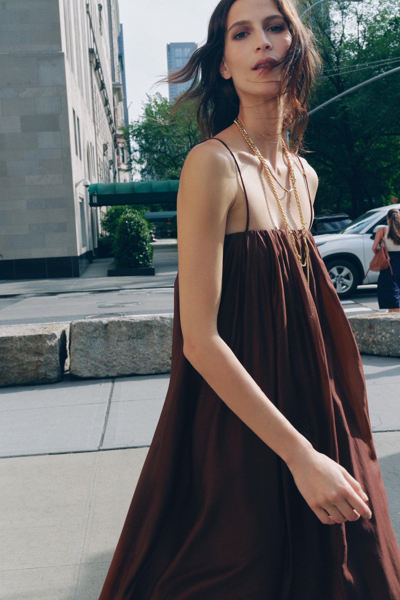 ZARA ワンダーウーマンコラボ ライダース 1/16発売｜ZARA × and wander collection｜抽選/販売/定価情報
