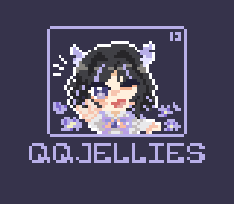 IdentityStolen1's tweet photo. A little pixel art for @QQJellies. Saw your newest vid on yt and it motivated me for I am also doing something kinda similar. Let see how far we could go  (• ̀ω•́)✧ https://t.co/50hFZIoGN1