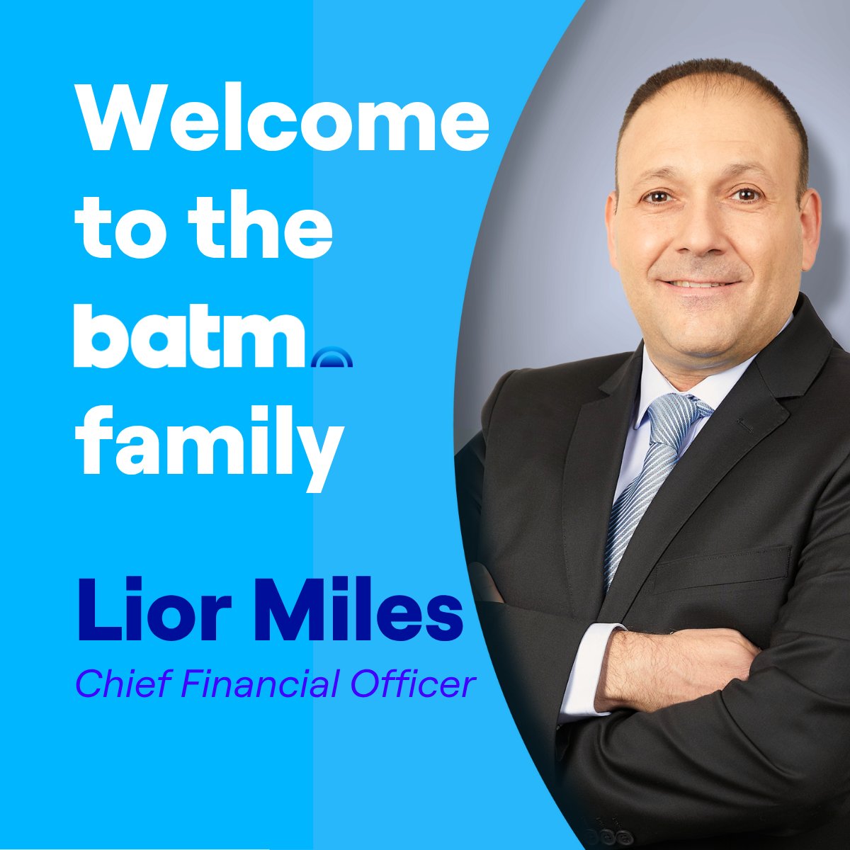 We are delighted to welcome Lior Miles back to the BATM family as our new CFO. We look forward to benefitting from his experience of over 15 years in financial management for public and private companies globally. 

Discover more here: tinyurl.com/batm0707

#BATM #BVC #LSE