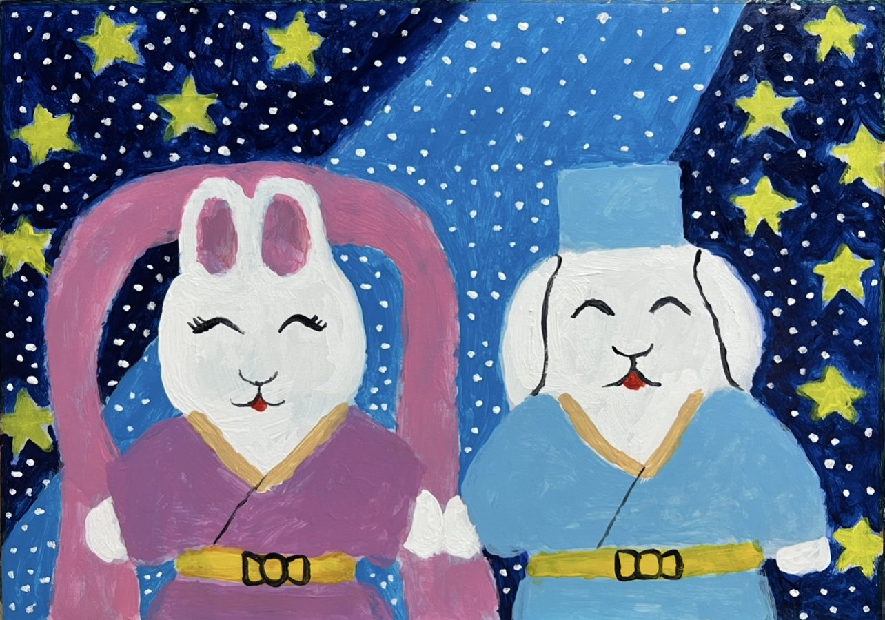 うさねこ16❀風雲7龍様❀新月月祈り うさねこ16様専用❀風雲7龍様❀新月月祈り