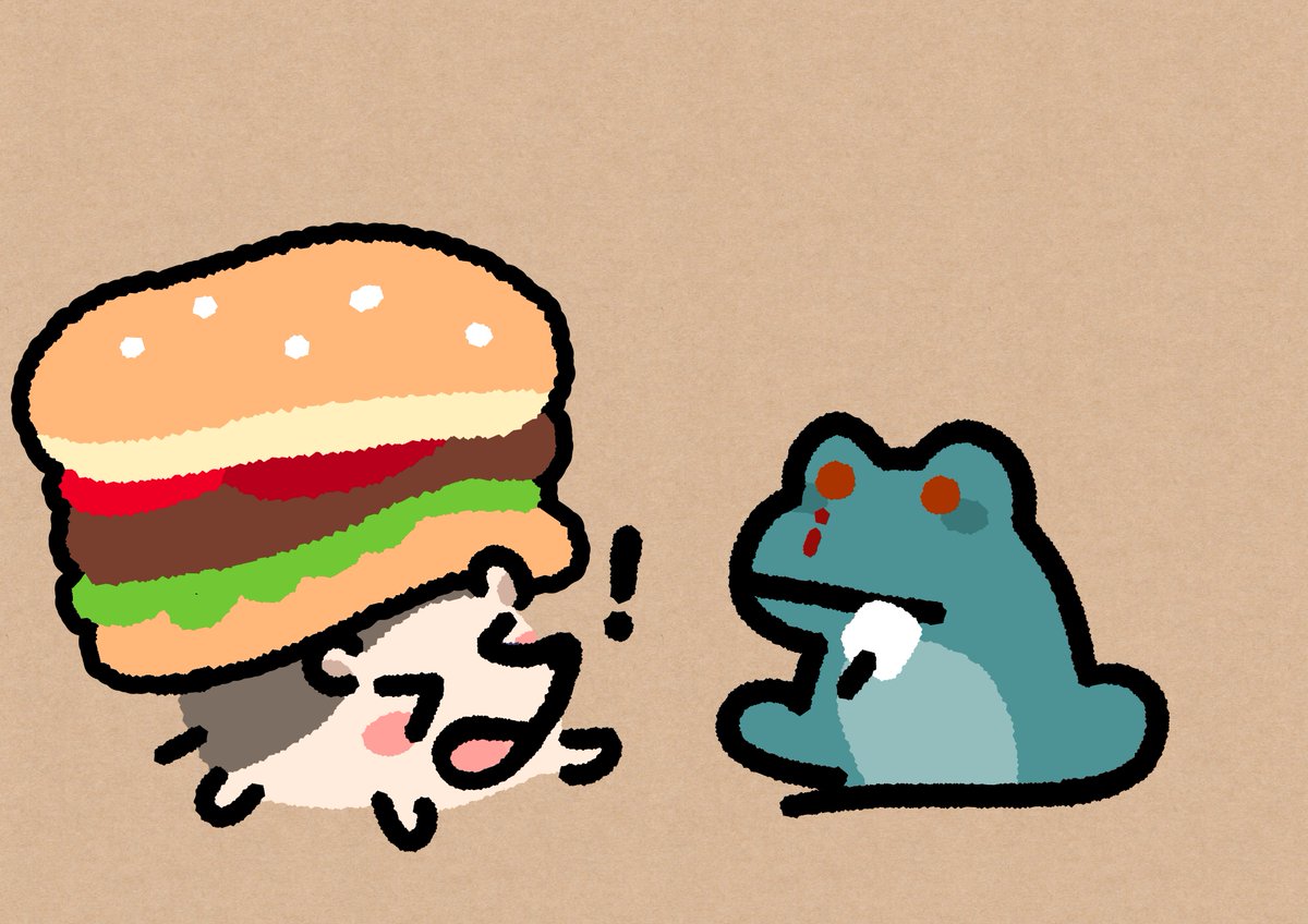 Tamalynn_'s tweet image. 🦔🐸
🍔❗️